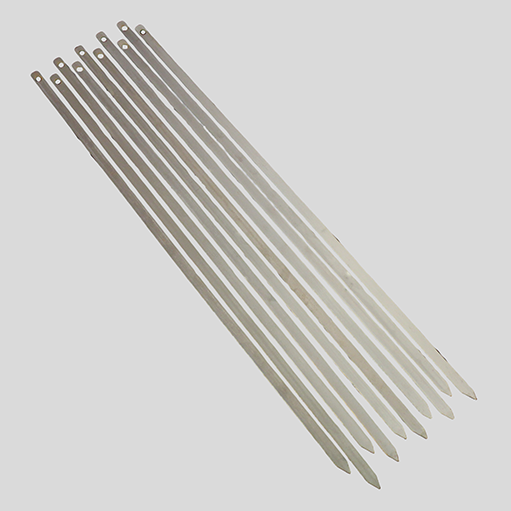 Grillspieße aus Metall 50cm/3mm 001