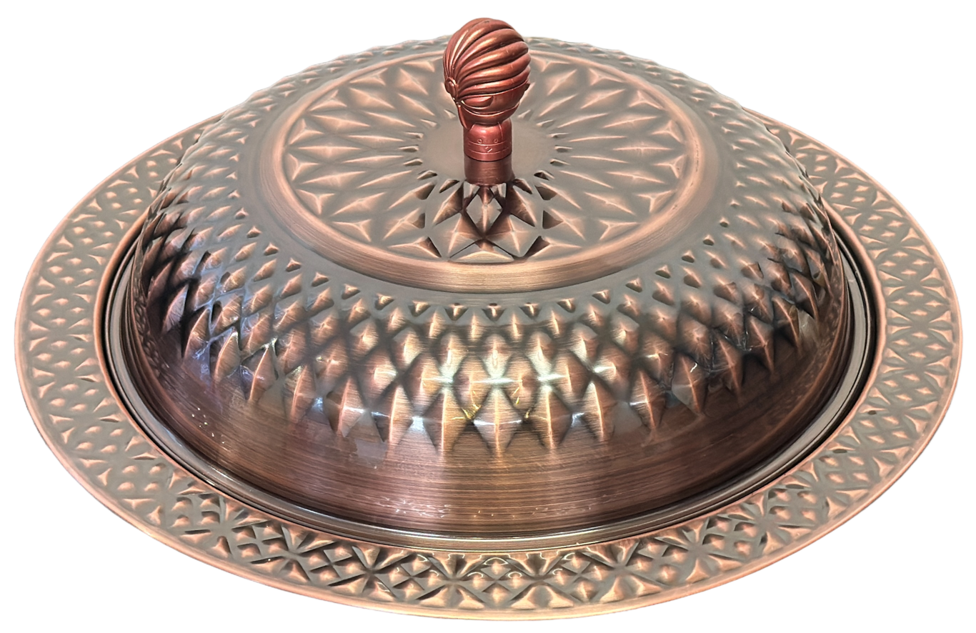 Torino Mansaf mit Deckel Kupfer 40cm 24884-38-8